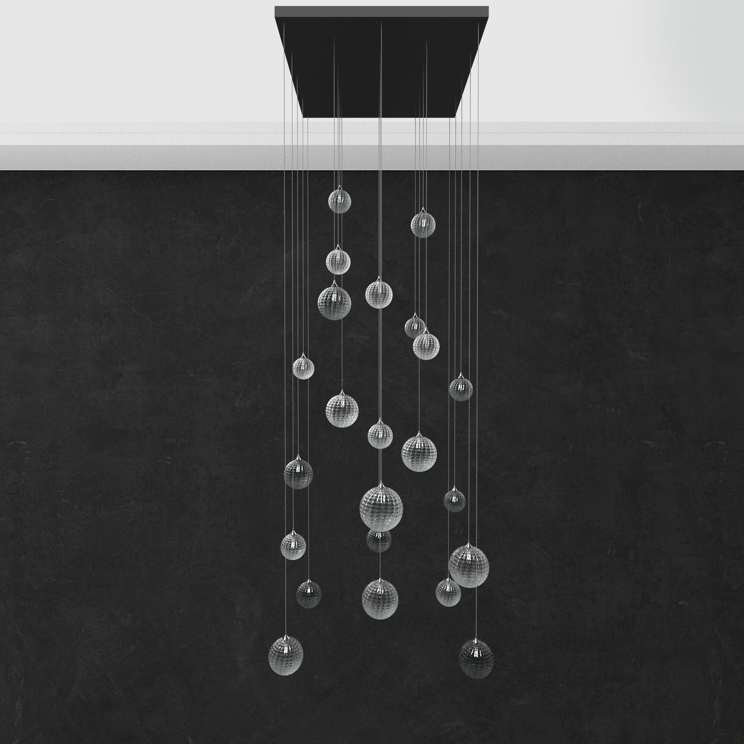 Galilee Lighting Breeze 23 - Light Cluster Globe Pendant | Wayfair